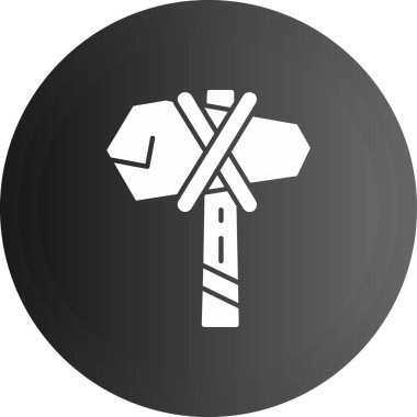 Modern simgenin vektör illüstrasyonu