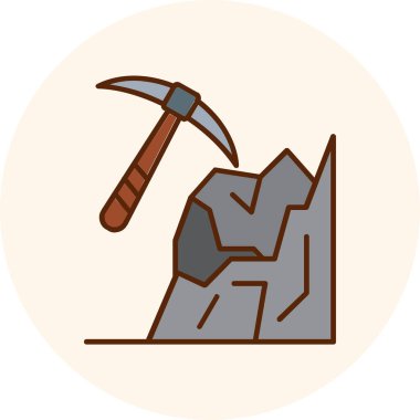 Balta simgesi vektör illüstrasyonu