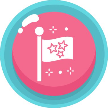 Modern simgenin vektör illüstrasyonu