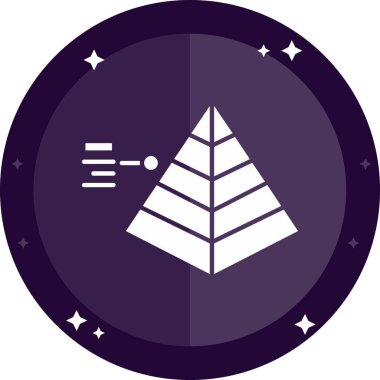 Bir pusula simgesinin vektör illüstrasyonu