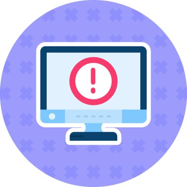 Ünlem işareti simgesi vektör çizim