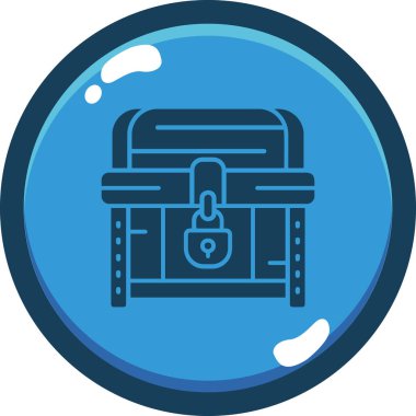 Mavi arkaplanın vektör illüstrasyonu