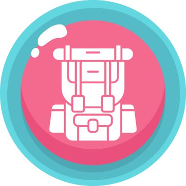 robot. Web simgesi basit illüstrasyon