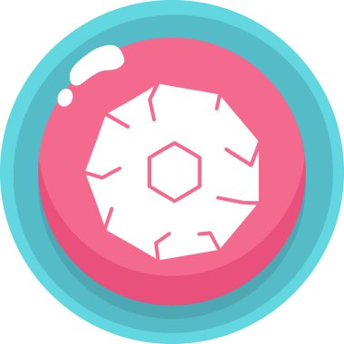 Şeker ikonu vektör illüstrasyonu