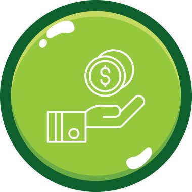 para vektör illüstrasyonu modern simge