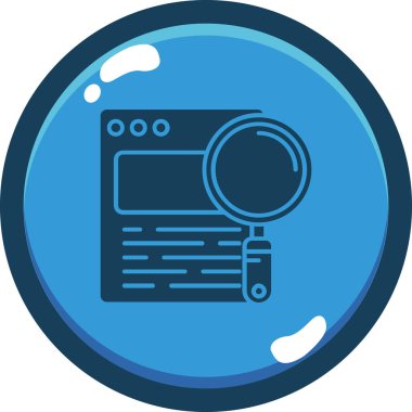 Radyo. Web simgesi basit illüstrasyon