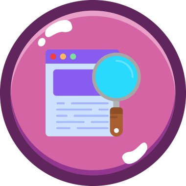 Büyüteç web simgesi