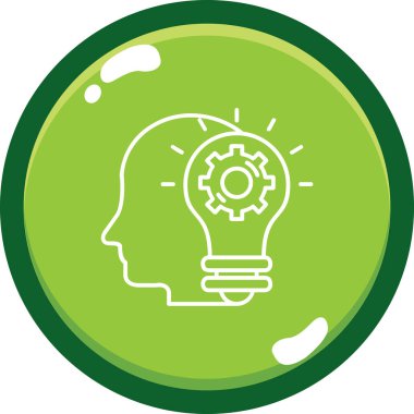 ampul simgesi vektör illüstrasyonu