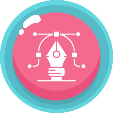 Modern b 'nin vektör illüstrasyonu eksik simgesi