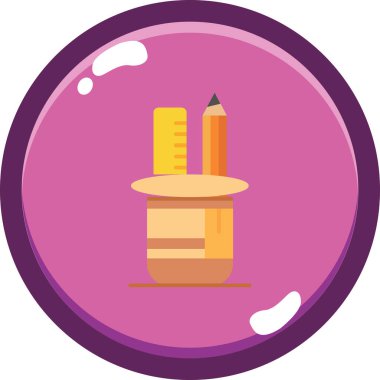 boya fırçası web simgesi basit tasarım