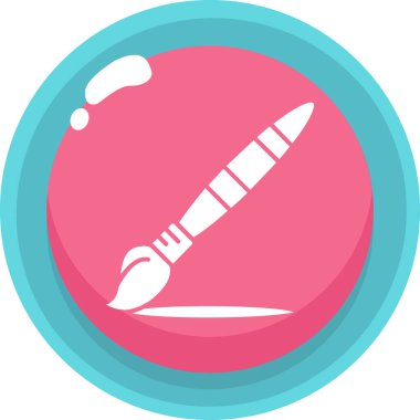 Modern b 'nin vektör çizimi bıçak simgesinden yoksun