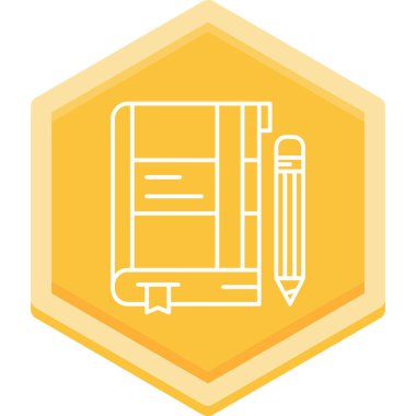 Kalem. Web simgesi basit tasarım