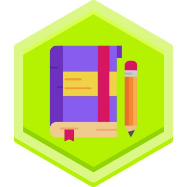 Eğitim simgesi, vektör illüstrasyonu