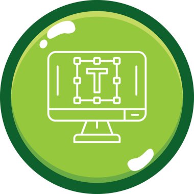 seo modern simgesinin vektör illüstrasyonu