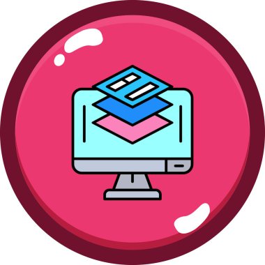 dizüstü bilgisayar simgesi - dizin biçimi