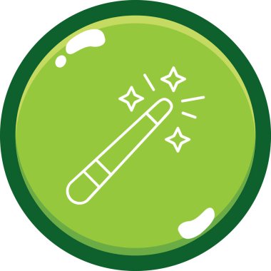 Bir kalemin vektör illüstrasyonu