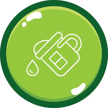 Modern b 'nin vektör illüstrasyonu eksik simgesi