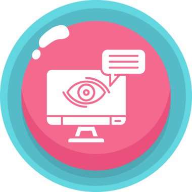 - İnternet. Web simgesi basit tasarım