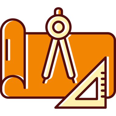 Modern eğitim ikonunun vektör illüstrasyonu