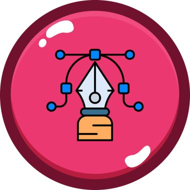 seo modern simgesinin vektör illüstrasyonu