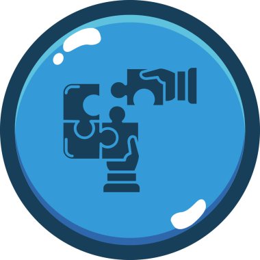 İzole edilmiş tek bir su musluğu simgesinin vektör çizimi