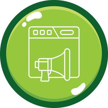 Gıda simgesinin vektör illüstrasyonu