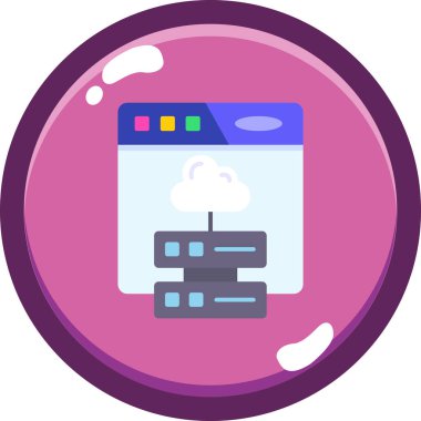 bulut veri teknolojisi simgesi