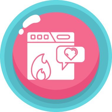 Vektör illüstrasyonu, simge ögesi biçimi