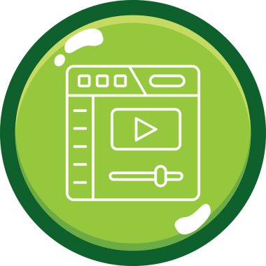 Modern b 'nin vektör illüstrasyonu eksik simgesi