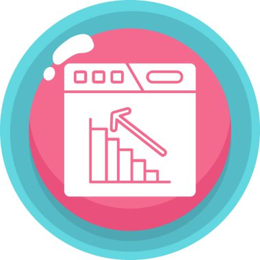 seo modern simgesinin vektör illüstrasyonu