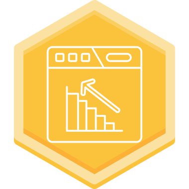 Modern b 'nin vektör illüstrasyonu grafik simgesinden yoksun