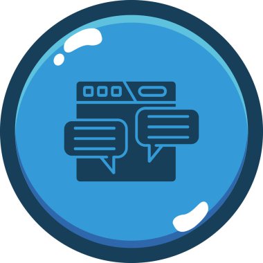 seo modern simgesinin vektör illüstrasyonu