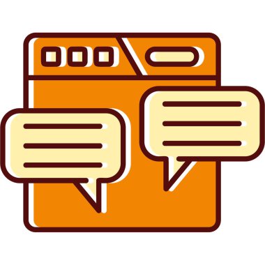 Basit vektör illüstrasyon simgesi