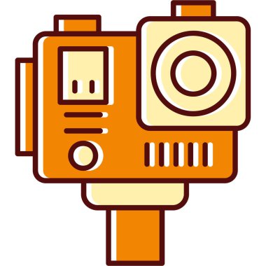 kamera fotoğraf simge vektör çizim