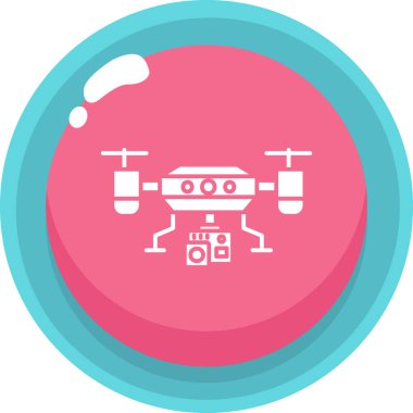 İHA. Web simgesi basit illüstrasyon