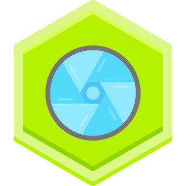 Bir simgenin vektör illüstrasyonu