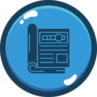 vektör cd simgesi illüstrasyonu