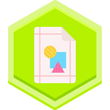 harita gezinme simgesi vektör illüstrasyonu