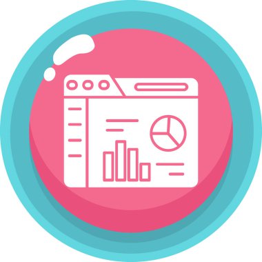 seo modern simgesinin vektör illüstrasyonu