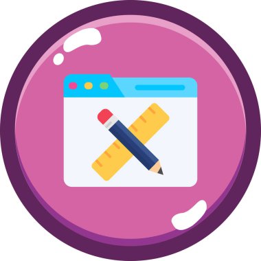 kalem ve cetvel simgesi