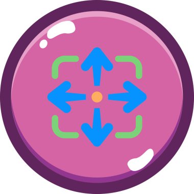 - Şeker. Web simgesi basit illüstrasyon