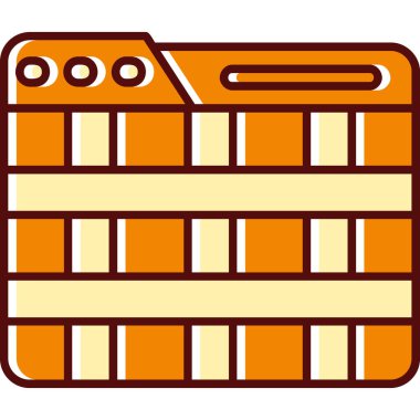 Modern b 'nin vektör illüstrasyonu eksik simgesi