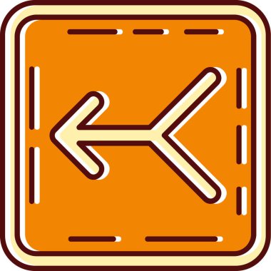 Ok. Web simgesi basit illüstrasyon