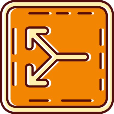 ok simgesi vektör illüstrasyonu