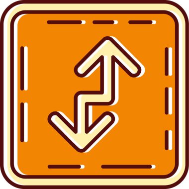 ok simgesi vektör illüstrasyonu