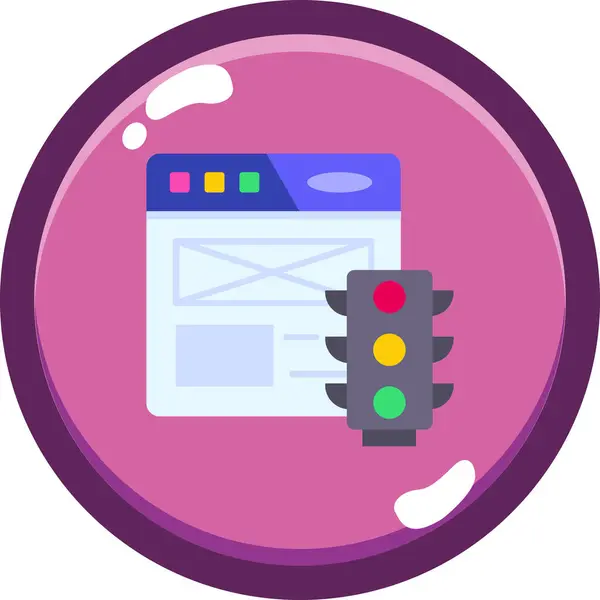 Web tasarım vektör çizgisi simgesi