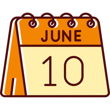 Takvim simgesi. Basit tasarım.