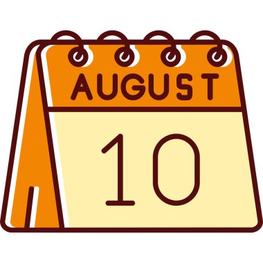 Ağustos takvim günü simgesi