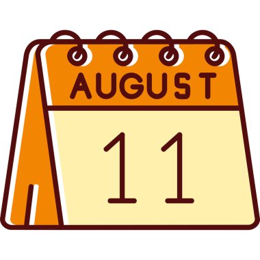 Takvim simge tasarlamak vektör