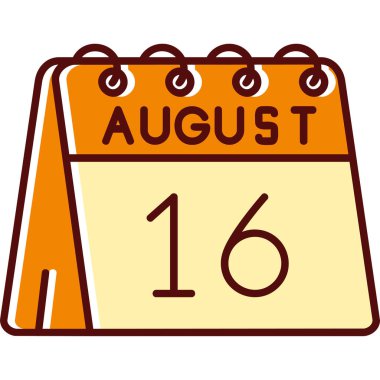 Takvim simge tasarlamak vektör